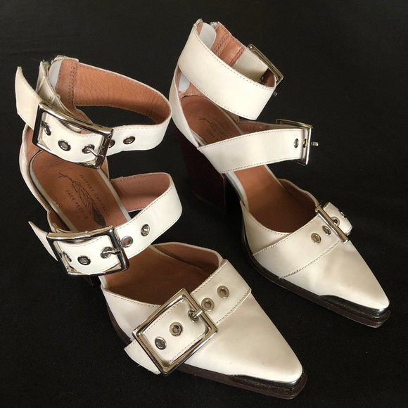 NWOT Free People Hendrix Heels Sz 7 - Picture 5 of 15